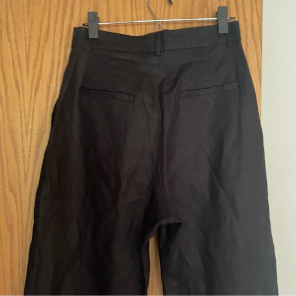 NWT Reformation Linen Vesta Pants Size 6 - Picture 9 of 10
